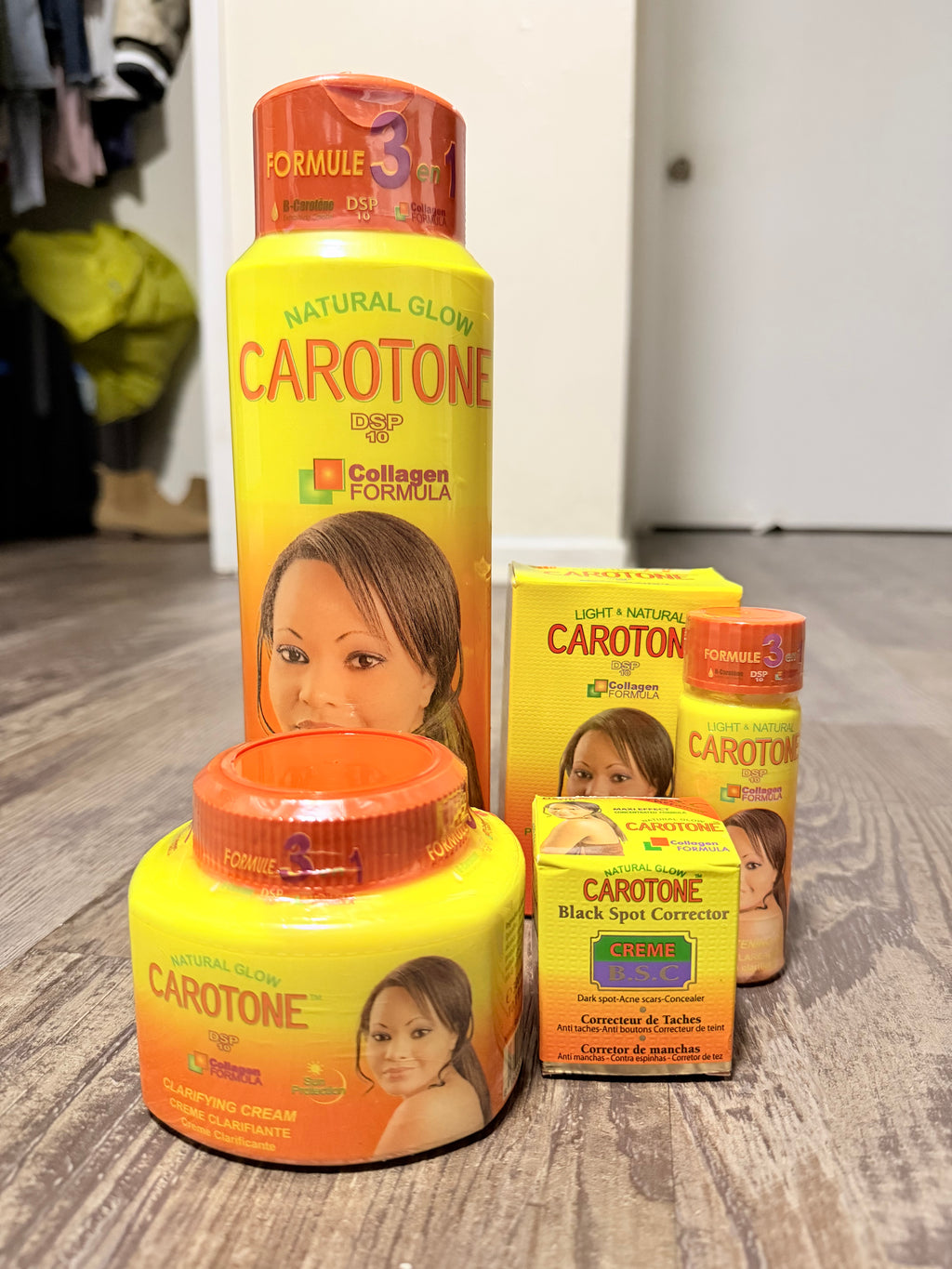 Carotone Natural Glow 5-in-1 Skincare Set